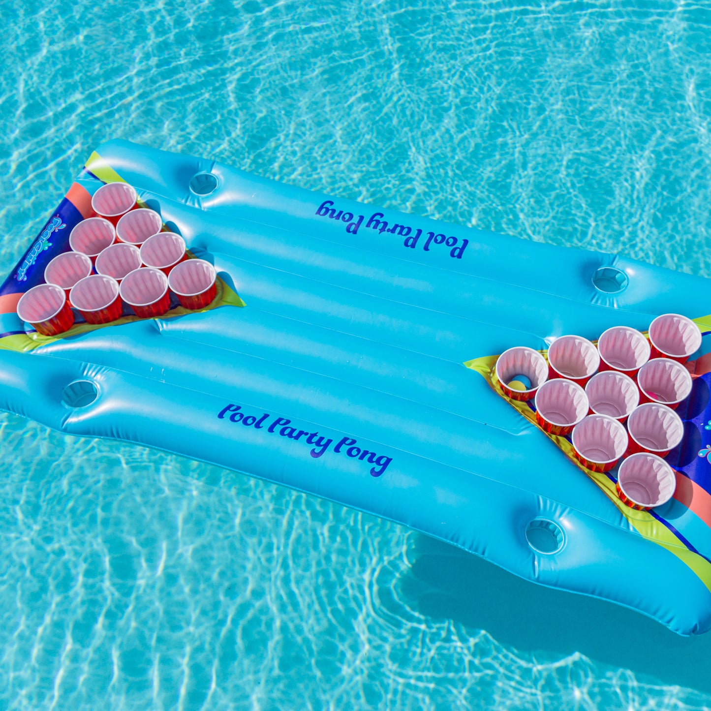 PoolCandy Deluxe Inflatable Pool Party Pong
