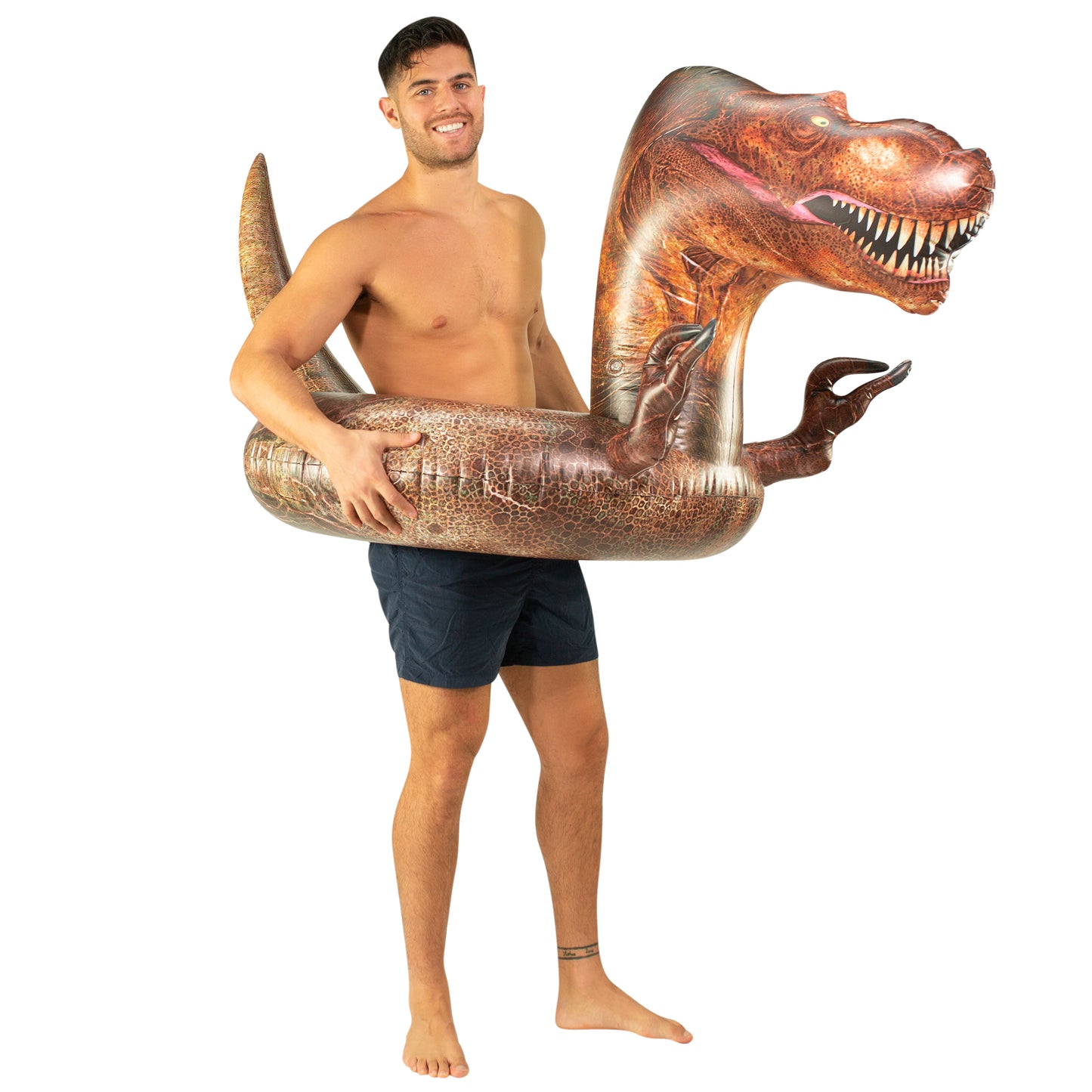 PoolCandy 48" Jumbo T-Rex Tube with Claws