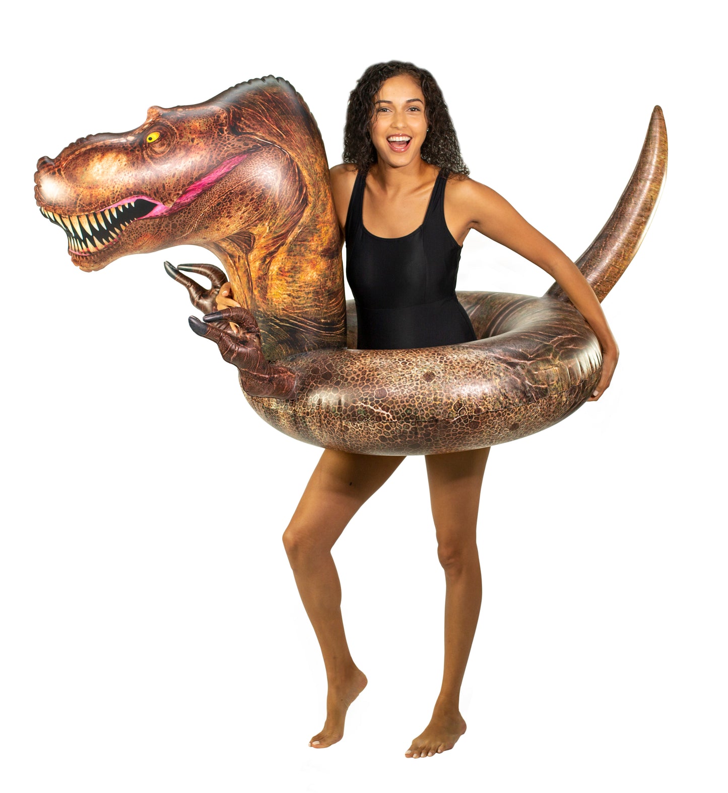 PoolCandy 48" Jumbo T-Rex Tube with Claws