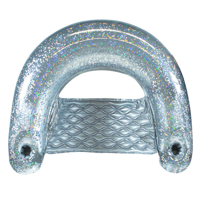 PoolCandy – Silver Glitter Sun Chair Jumbo 48″