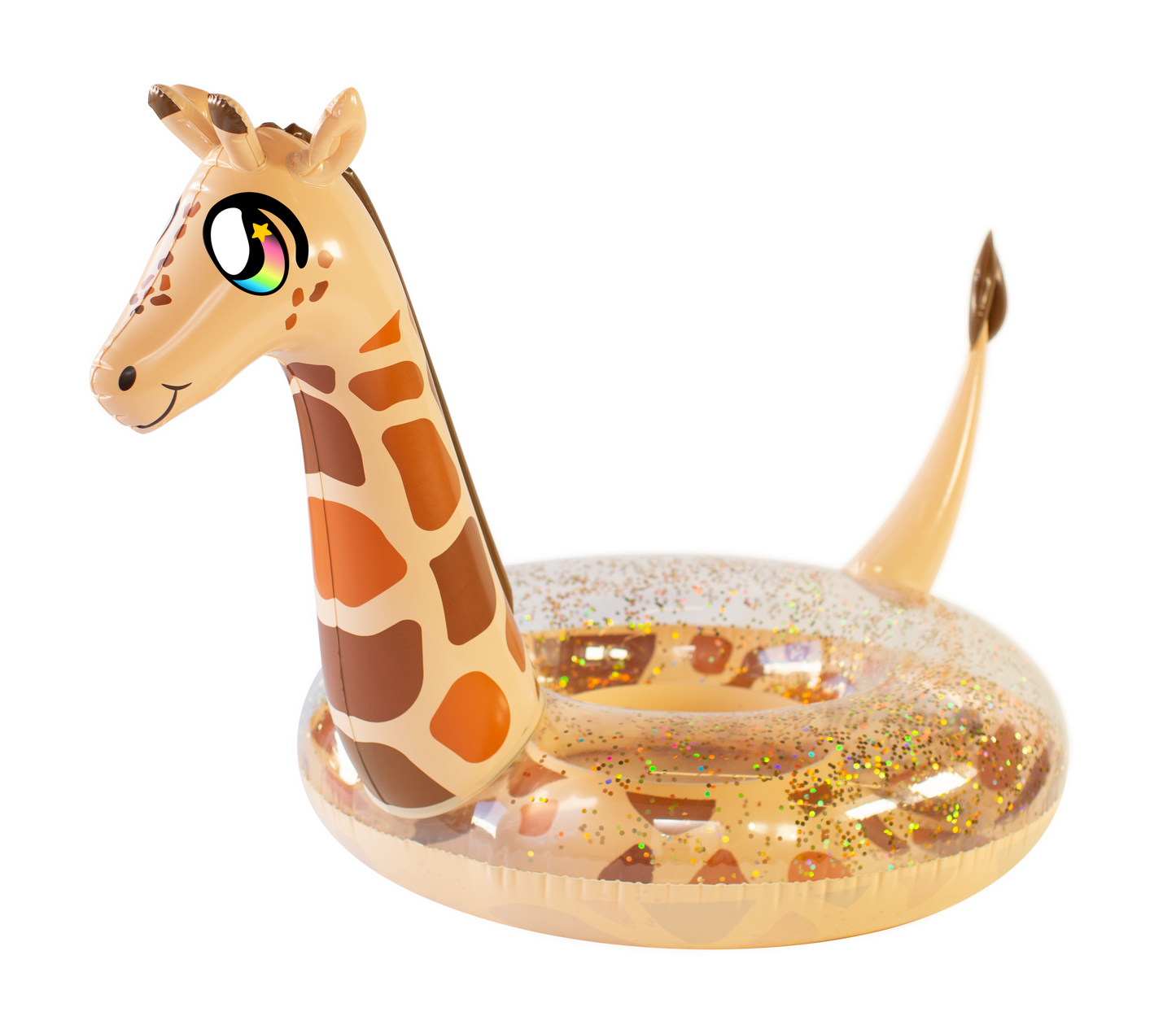 PoolCandy Glitter Giraffe Jumbo Tube 48"