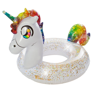 PoolCandy Glitter Rainbow Unicorn 48″ Tube