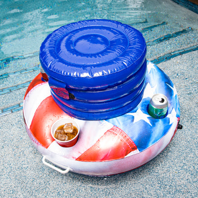 PoolCandy – Stars & Stripes Floating Cooler