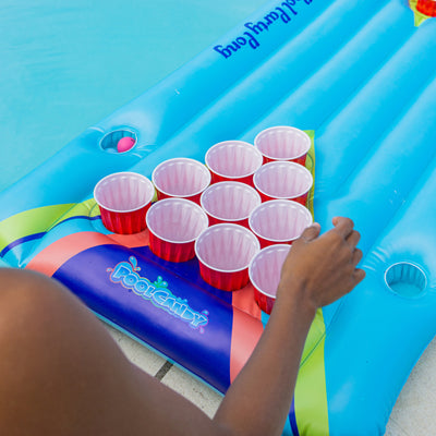 PoolCandy Deluxe Inflatable Pool Party Pong