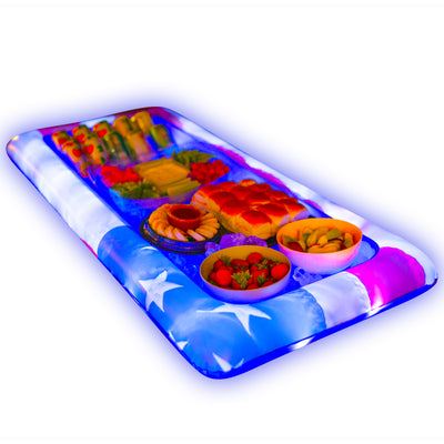 PoolCandy - Stars & Stripes Illuminated Buffet Cooler